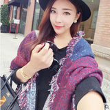 Cashmere Wool Blanket scarf Cape echarpes foulards femme 2016 fulares mujer Women Winter Warm tuque cotton cachecol Scarves